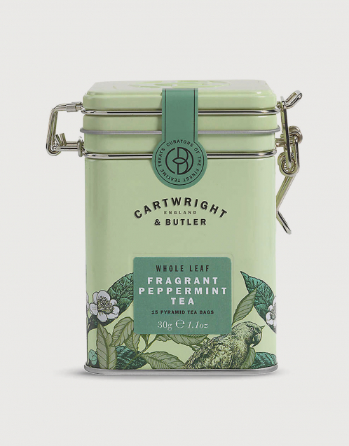 Cartwright & butler Fragrant Peppermint Whole Leaf Tea Bags of 15 ...