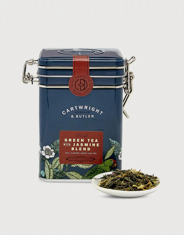 Cartwright & butler Green Tea With Jasmine Blend Loose Leaf Tea 100g