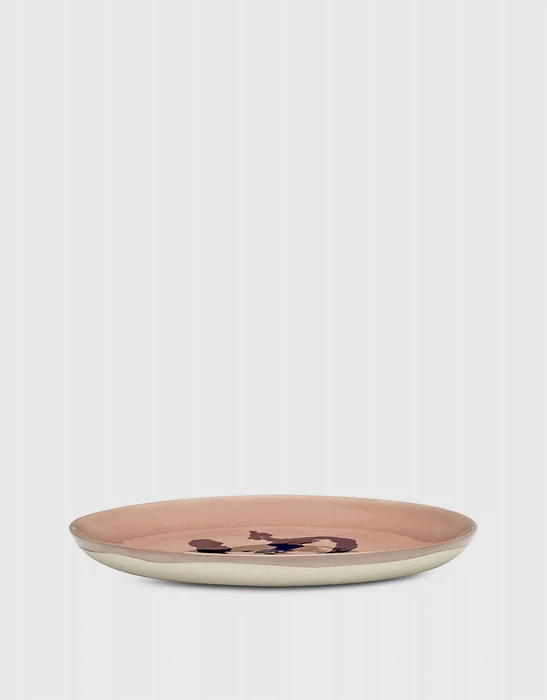 Serax Feast Striped Stoneware Bowl 22cm