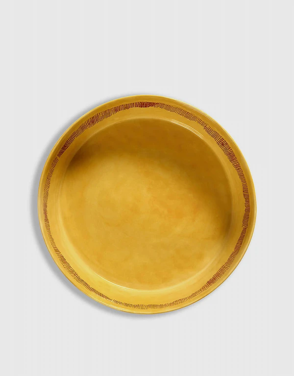 Serax Feast 條紋陶瓷沙拉碗 28.5 cm