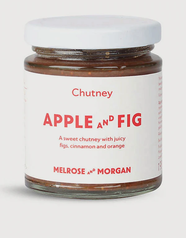 Melrose & Morgan Apple and Fig Chutney 227g