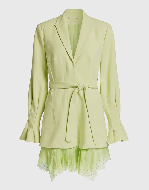 Jonathan Simkhai Victoria Lace Blazer Mini Dress (Coats and Jackets)  IFCHIC.COM