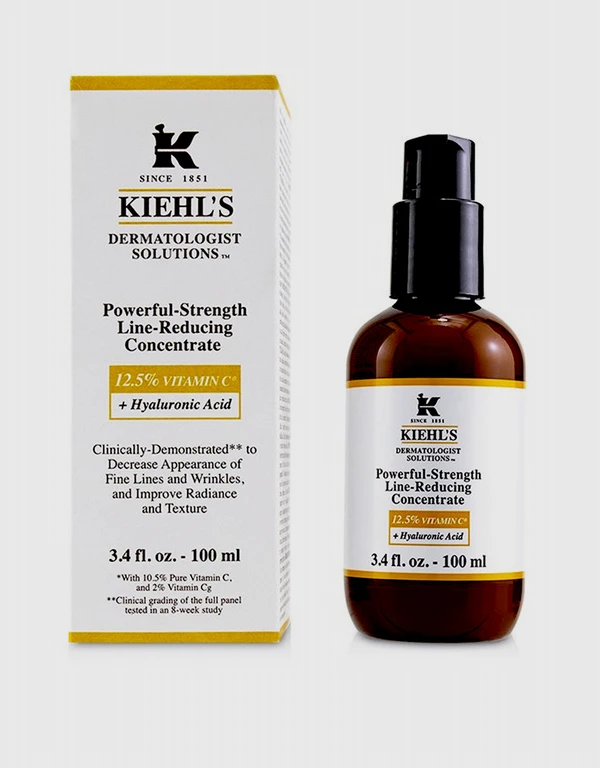 Kiehl's Powerful-Strength Line-Reducing Concentrate Day and Night Serum 100ml