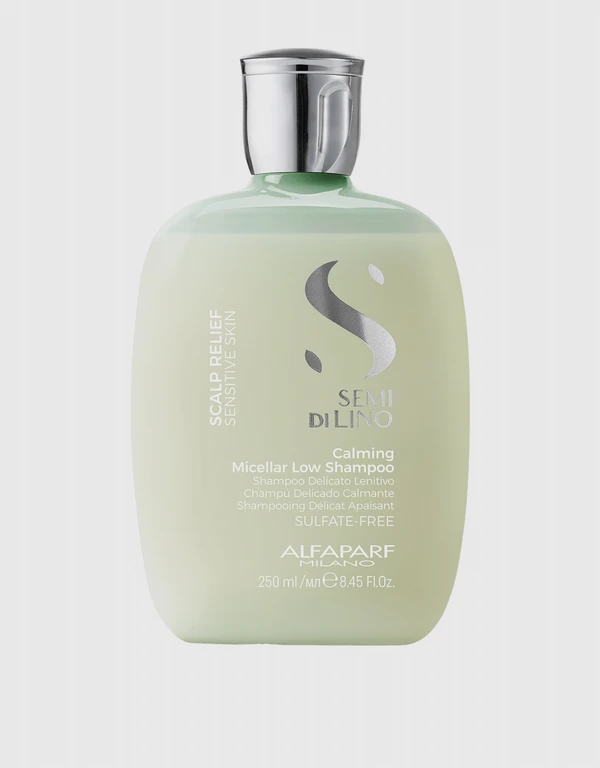AlfaParf Semi Di Lino Scalp Relief Calming Micellar Low Shampoo For Sensitive Skin 250ml