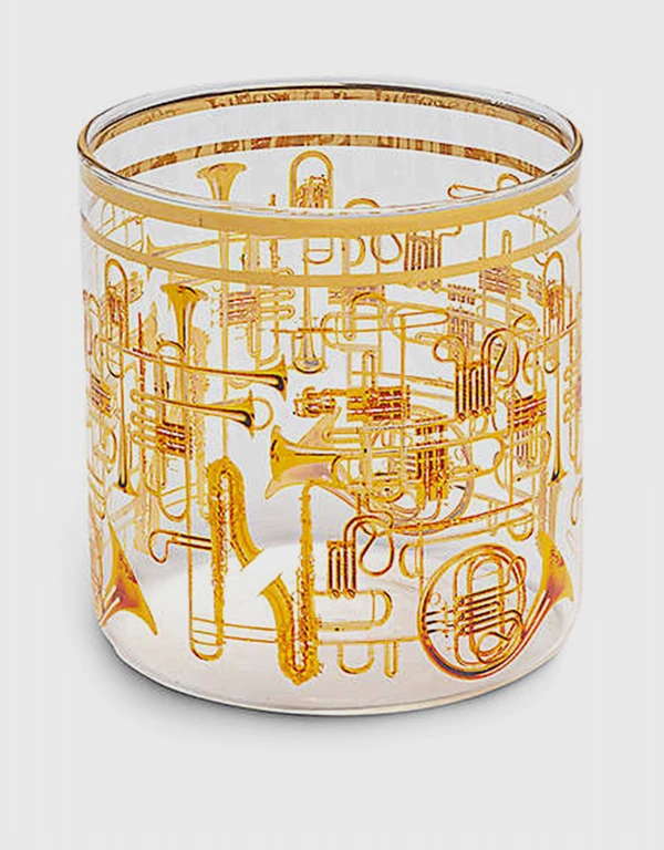 Seletti Seletti Wears Toiletpaper Trumpets 玻璃杯 8.5 cm