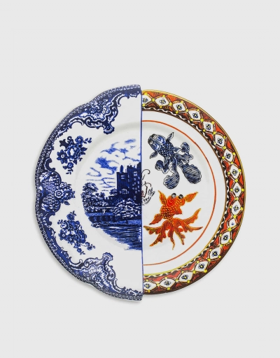 Hybrid Isaura Printed Porcelain Soup Plate 25.4 cm