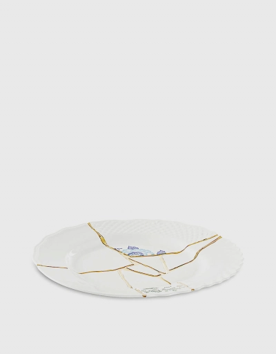 Kintsugi N3 Porcelain And 24ct Gold Dinner Plate 27cm
