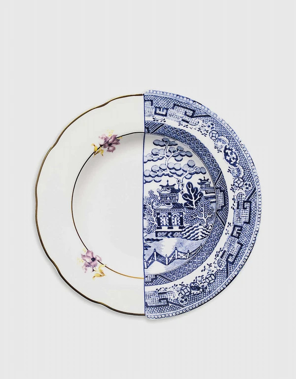 Seletti Hybrid Fillide Printed Porcelain Soup Plate 25.4cm