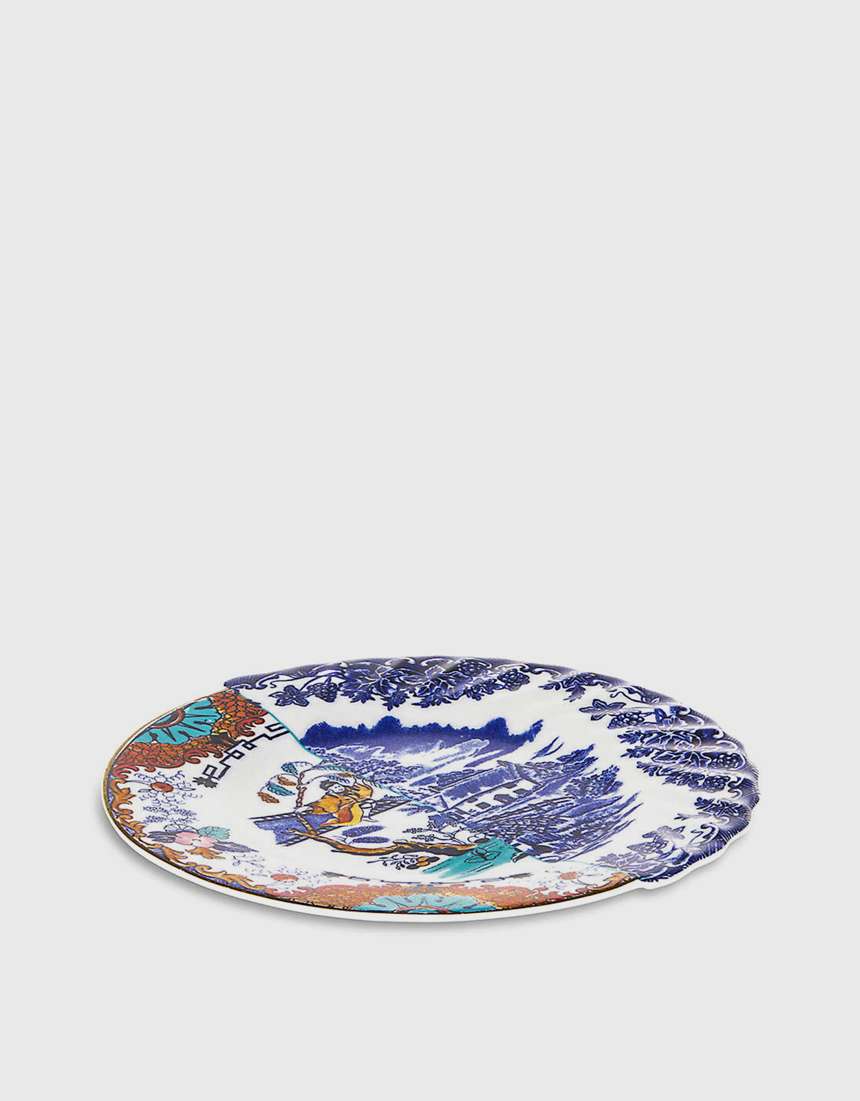 Seletti Hybrid Valdrada Printed Porcelain Fruit Plate 20cm