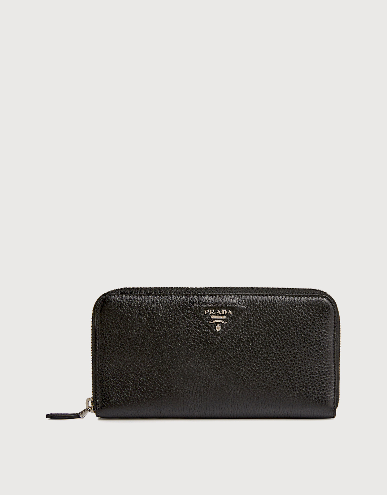 PRADA Large Saffiano Leather Zip-Around Wallet in Black – HOUSE of LUXURY @  Haile