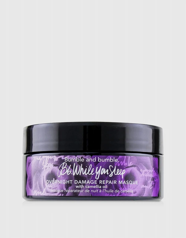 Bumble and Bumble Bb. While You Sleep Overnight Frizzy and Damaged Hair Repair Hair Treatment Mask 190ml