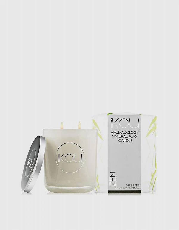 iKOU Eco-Luxury Aromacology Natural Wax Candle-Zen