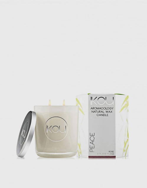 Eco-Luxury Aromacology Natural Wax Candle-Peace