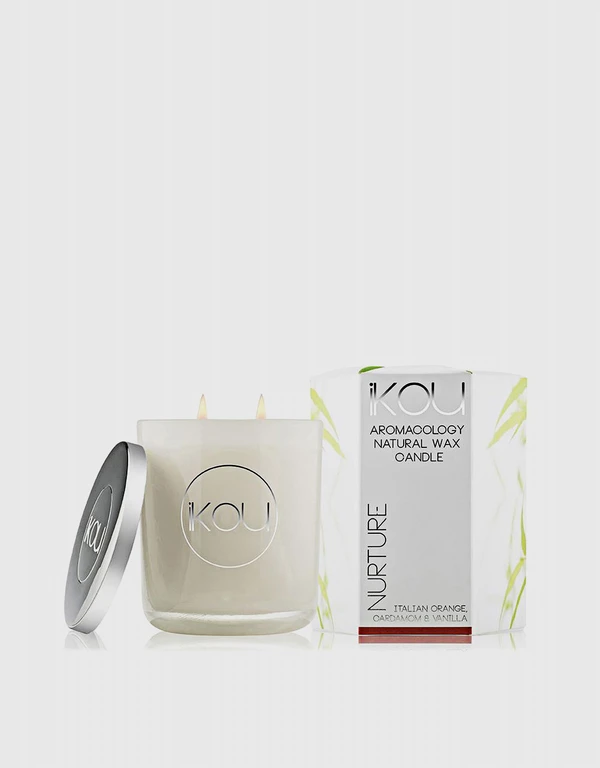 iKOU Eco-Luxury Aromacology Natural Wax Candle-Nurture