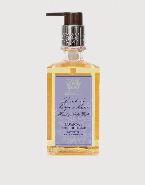Antica Farmacista Lavender and Lime Blossom Hand and Body Wash 296ml
