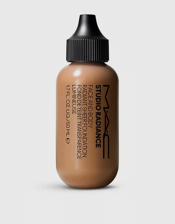 MAC Cosmetics Studio 晶瑩亮彩面部和身體輕薄粉底液- N5