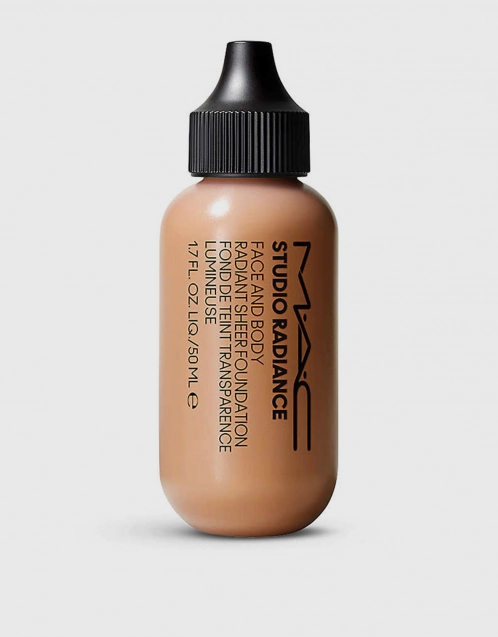 Studio Radiance Face and Body Radiant Sheer Foundation- N4