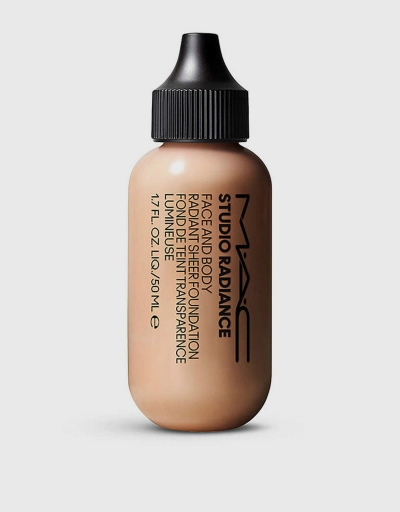 Studio Radiance Face and Body Radiant Sheer Foundation- N1