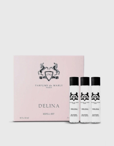 Delina For Women Eau De Parfum Refill Set 3x10ml