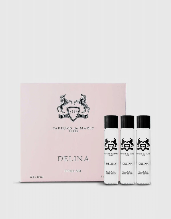 Parfums De Marly Delina For Women Eau De Parfum Refill Set 3x10ml