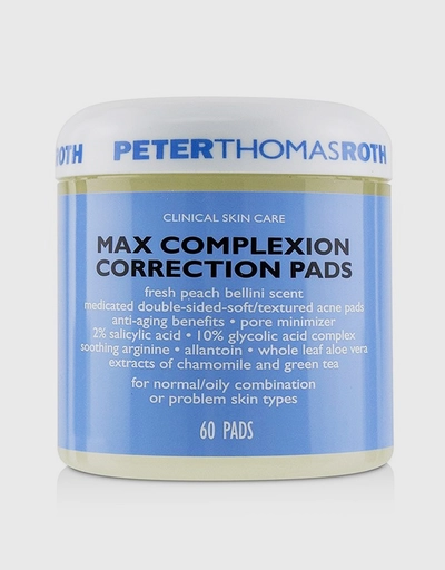 Max Complexion Correction Exfoliator Pads 60 pads 