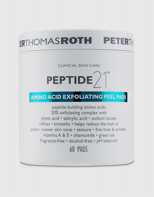 Peter Thomas Roth Peptide 21 Amino Acid Exfoliator 60 pads 
