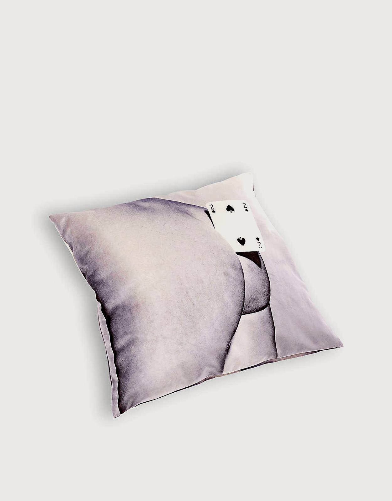 Seletti Seletti Wears Toiletpaper Spades Cushion Cover (ホーム