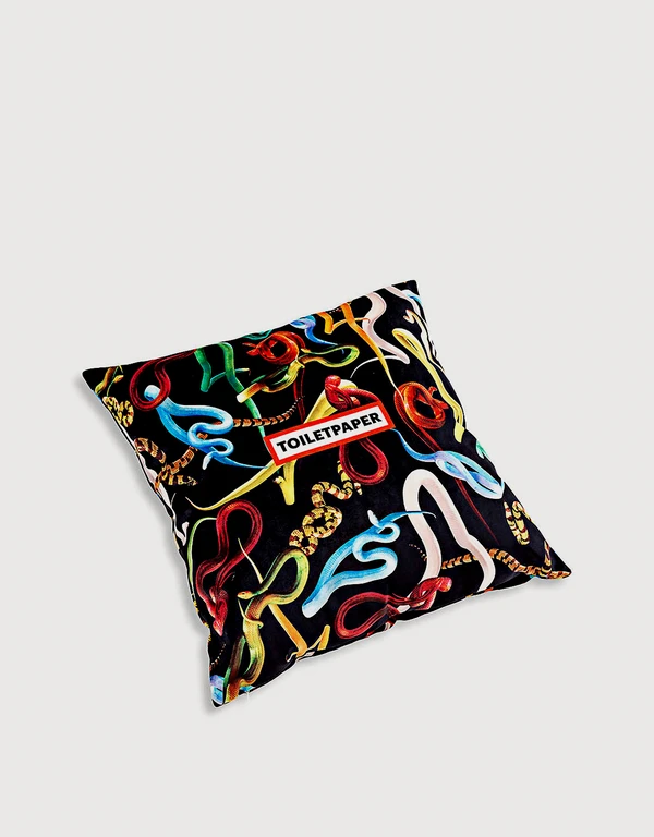 Seletti Seletti Wears Toiletpaper Snakes Cushion Covers
