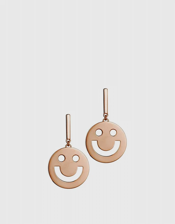 Ruifier Jewelry  FRIENDS Super Happy Disc Earrings