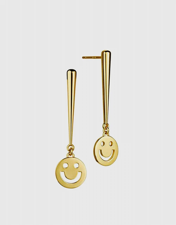 Ruifier Jewelry  FRIENDS Super Happy Drop Earrings