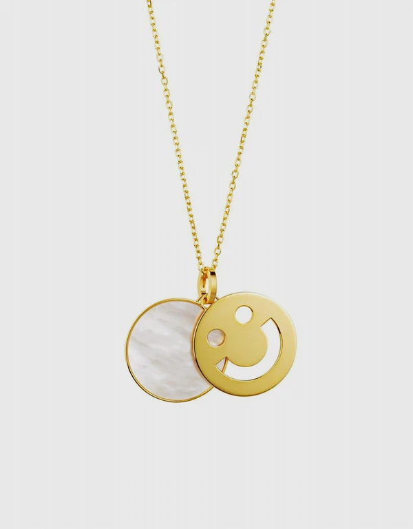 Ruifier Jewelry  FRIENDS Super Happy 2X Pendant Necklace