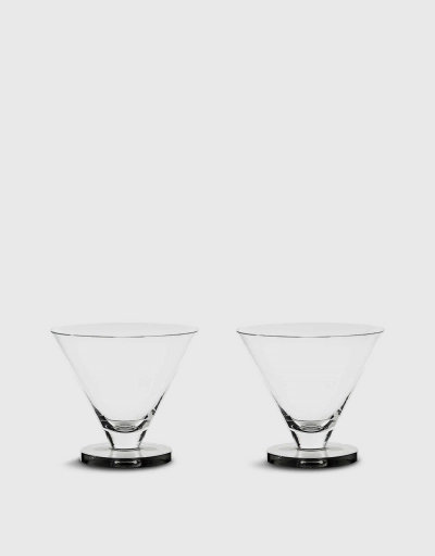 Puck Cocktail Glasses 