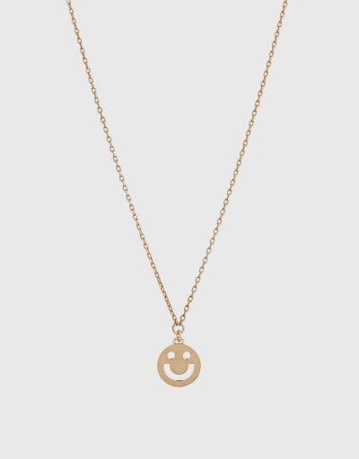Happy Mini Pendant Necklace