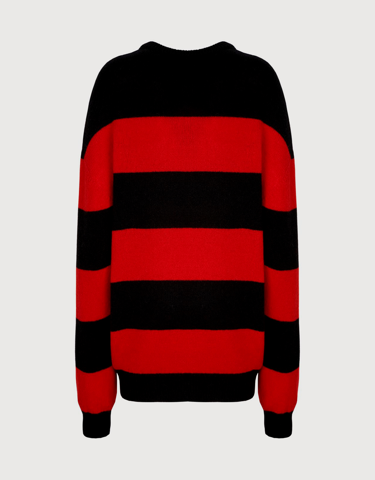 red black sweater