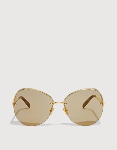 Round Cat-eye Sunglasses